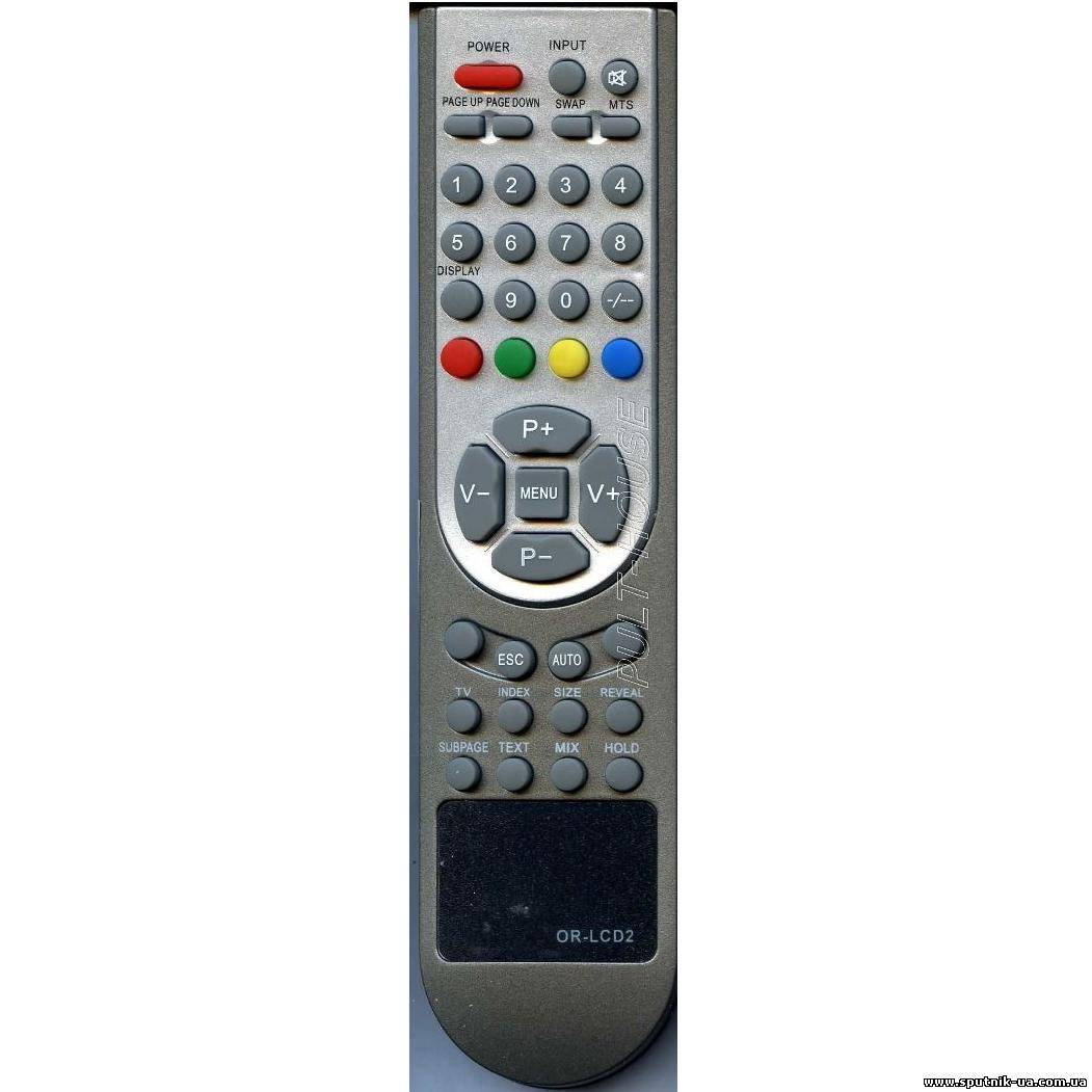 TV пульт 10-12 ORION OR-LCD2/1922 input (SYS 40bF/DF40/DATA 04/IC 6121Y)